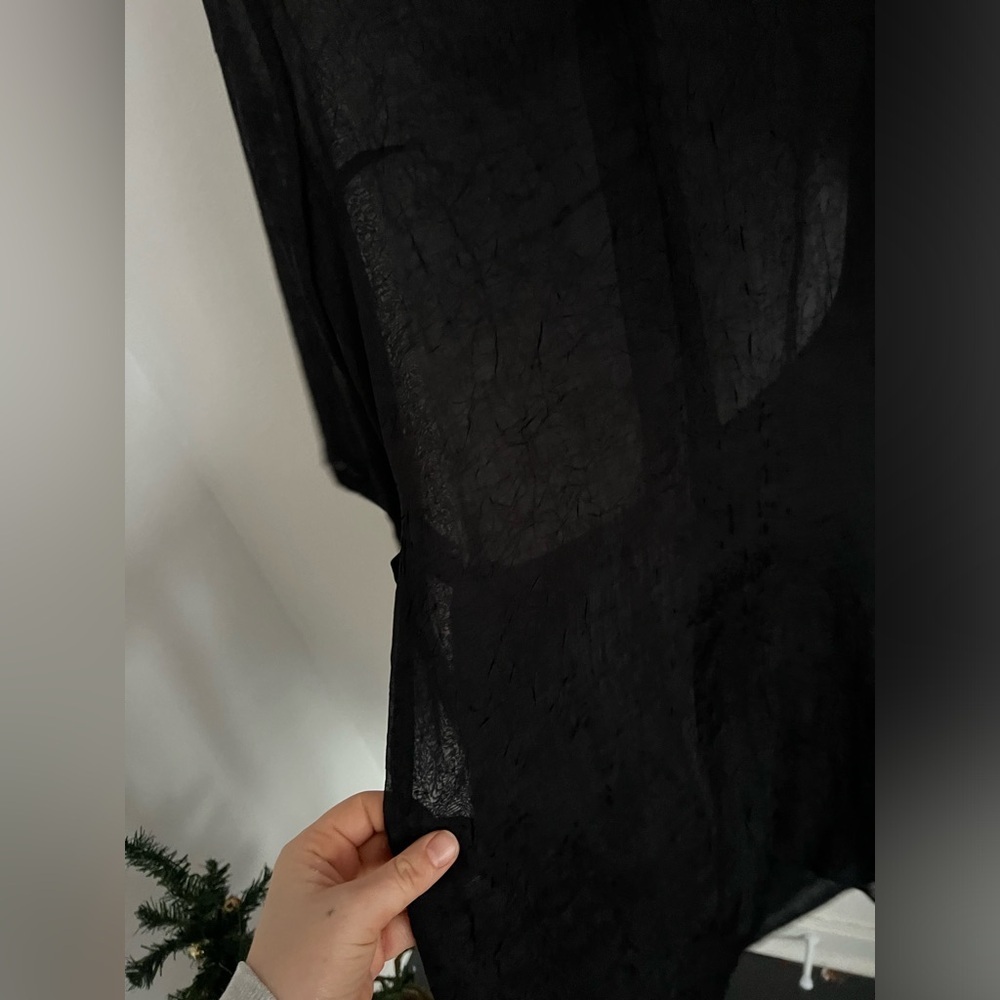 Sue Wong Sheer Vintage Dress, size Large - Picture 7 of 7